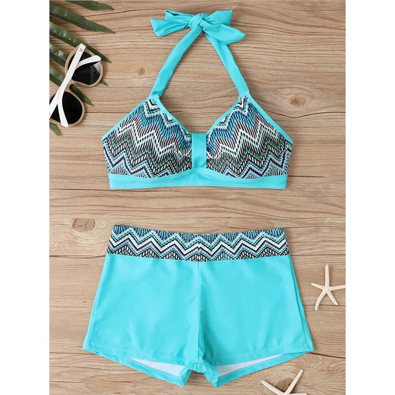 2026 High Waist Bikinis Women Sports Swimwear Print Bathing Suit Female Padded Beach Wear Bathers Swimming Swimsuit Summer