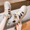 Women's Shoes 2025New Autumn Retro Round head LaceUp Casual Shoes for Women Comfortable Platform Walking Sneakers Tenis De Mujer