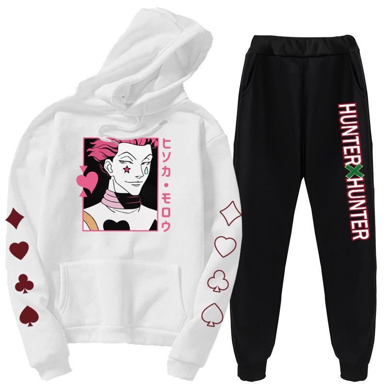 Fullmetal Alchemist Cartoon Hoodie Sweatshirt Set