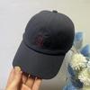 New Trendy Brand Baseball Hat Fashionable Retro Versatile Linen Fabric Breathable Sunshade Sun Protection Cap Men's and Women's Models