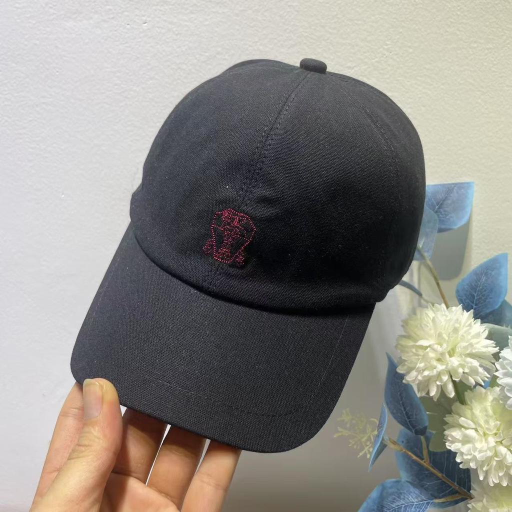 New Trendy Brand Baseball Hat Fashionable Retro Versatile Linen Fabric Breathable Sunshade Sun Protection Cap Men's and Women's Models