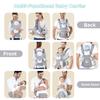 Ergonomic Baby Carrier Backpack Infant Baby Hipseat Carrier Front Facing Ergonomic Kangaroo Baby Wrap Sling Travel Backpack