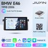 JIUYIN Android 15 Wireless Carplay Auto Car Radio Stereo Multimedia Player For BMW E46 M3 318 320 325 330 335 1998-2006 IPS
