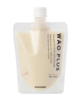 WAOPLUS Milk Booster Mask Pack Fermentation Feuchtigkeitsspendend Trockenheit Einfache Schönheit Bad Hautpflege Kosmetik Japan 180g [Milch] Pflanzlich Abwaschbar