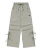BBC EARTH Women'S Cool Seers Slit Pants Light Khaki