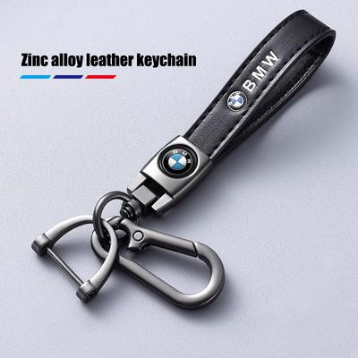 Llavero de Aleación de Zinc para Coche Decoración de Llavero de Cuero Para BMW E46 E66 E65 F13 F06 X2 X3 X5 X4 G08 G16 G15 G14 G12 G11 F13 F36 G42