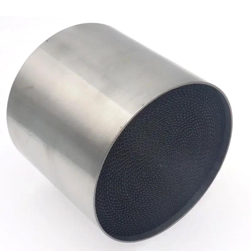 200 Cpsi 110X100mm EURO1 High Flow metalický katalyzátor výfukový filtr Honycomb katalyzátor výfukový filtr výfuková trubka auta