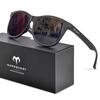 MARSQUEST Men's Polarized Driving Sunglasses, Wellington Style, UV400 Protection, Impact Resistant, Motorcycle Sunglasses, Unisex, for Sports,