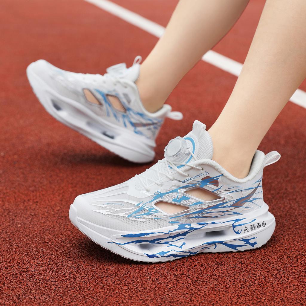 Kids Breathable Shoes Lightweight Comfortable Breathable Anti Slip Daily Walking Outdoor Travel Casual Footwear Soft Sole