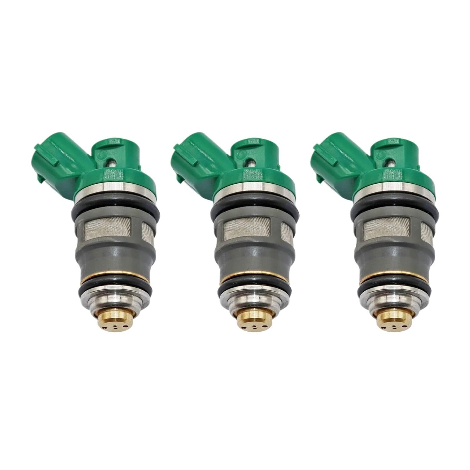 

3 Fuel Injectors, Compatible with Suzuki 1999-2010 DF40- DF50 15710-87J00 One Size