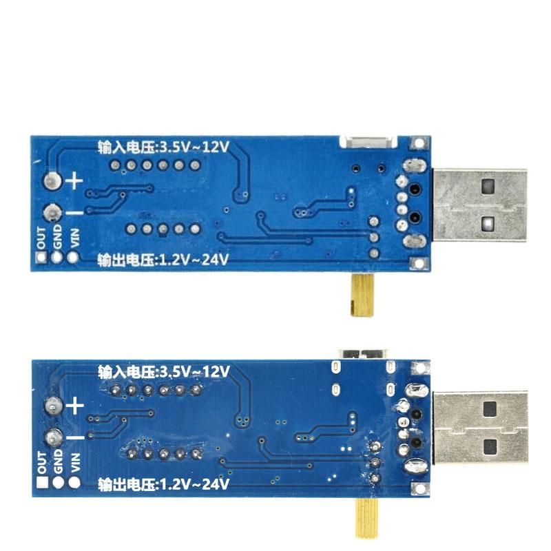1~50Pcs DC DC USB Boost Step Up Power Regulator Module 5V Input Convert To 3.3V 9V 12V 24V Desktop Power Supply Module
