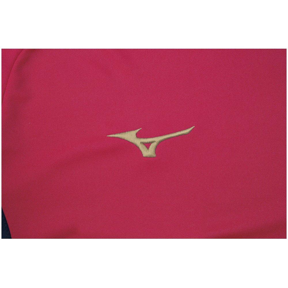 Mizuno Soccer Field Shirt, Junior, P2MA8400, Chinese Red x Black, Size 150 (equivalent to Japanese size 150), for Club Activities, Practice, and Match