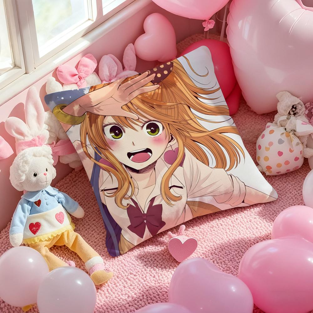 Anime Hot C-Citrus Cushion Cover Pattern Printed Pillowcase for Living Room Sofa Cushion Cover & Bedroom Decor