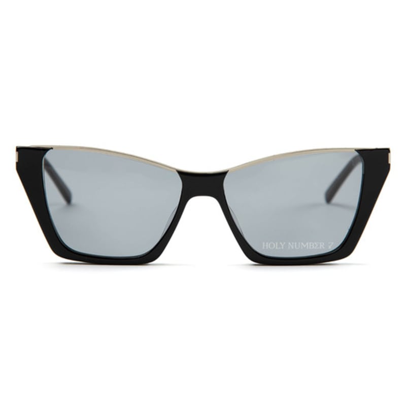 

holy NUMBER 7 [SUNGLASSES] NAZARETH_BLACK FRAME BLACK LENS FREE
