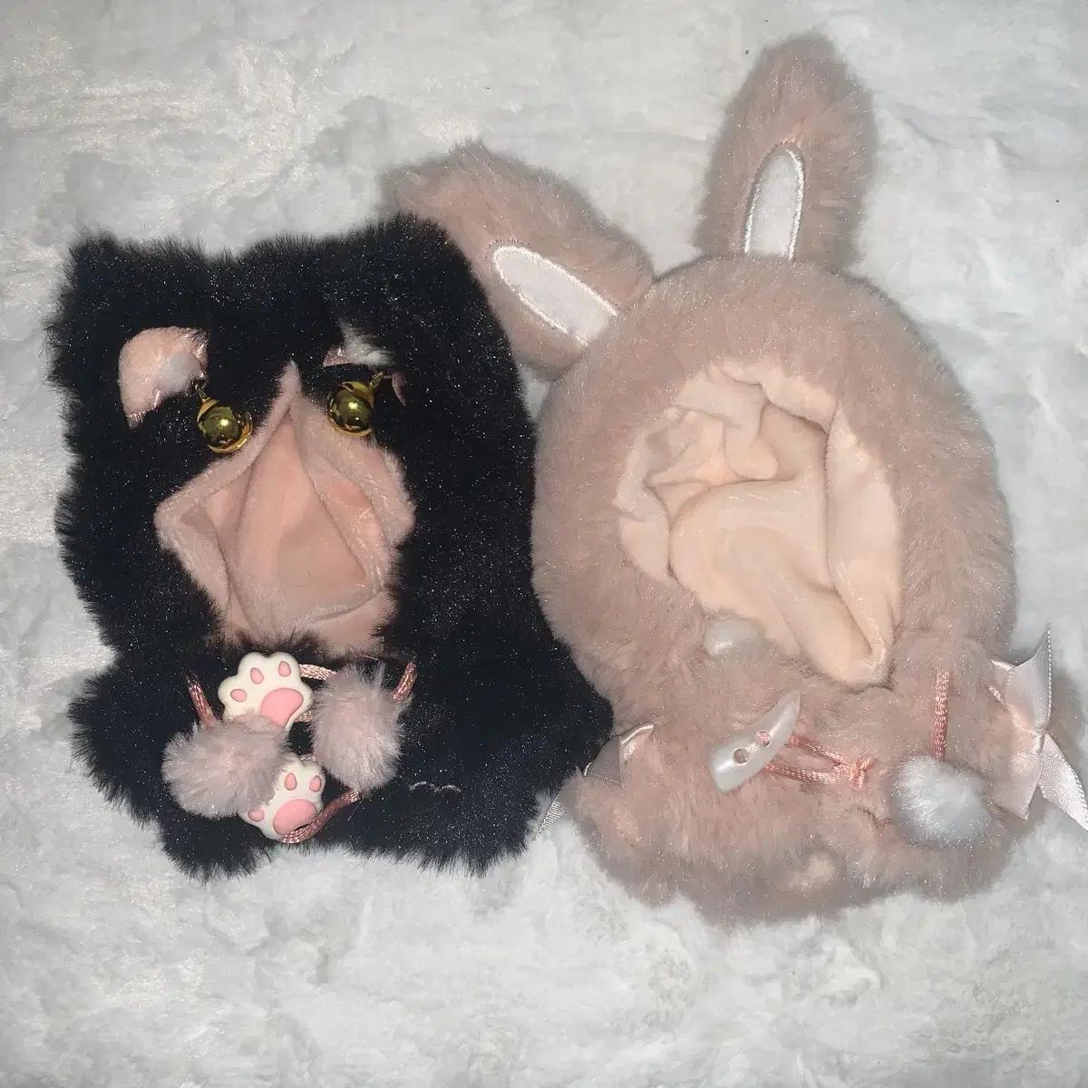 

10cm Sister Clothes Doll Clothes Cat Rabbit Fur