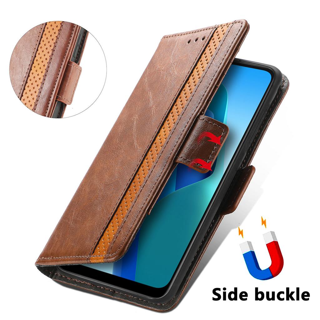 Multifunctional Magnetic Flip Cover Leather Case for Oppo series.Realme 6/10/11/C15/C35/Oppo A53/A38/A57/A58/Reno10...Where Fashion Meets Function