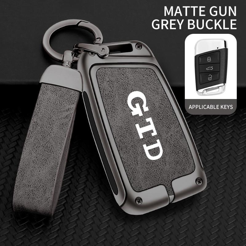 For VW VOLKSWAGEN 2026 New Zinc Alloy Car Key Cover Case Holder Shell Key Bag Protection For VW Volkswagen GTD GOLF 4 5 6 7 MK7
