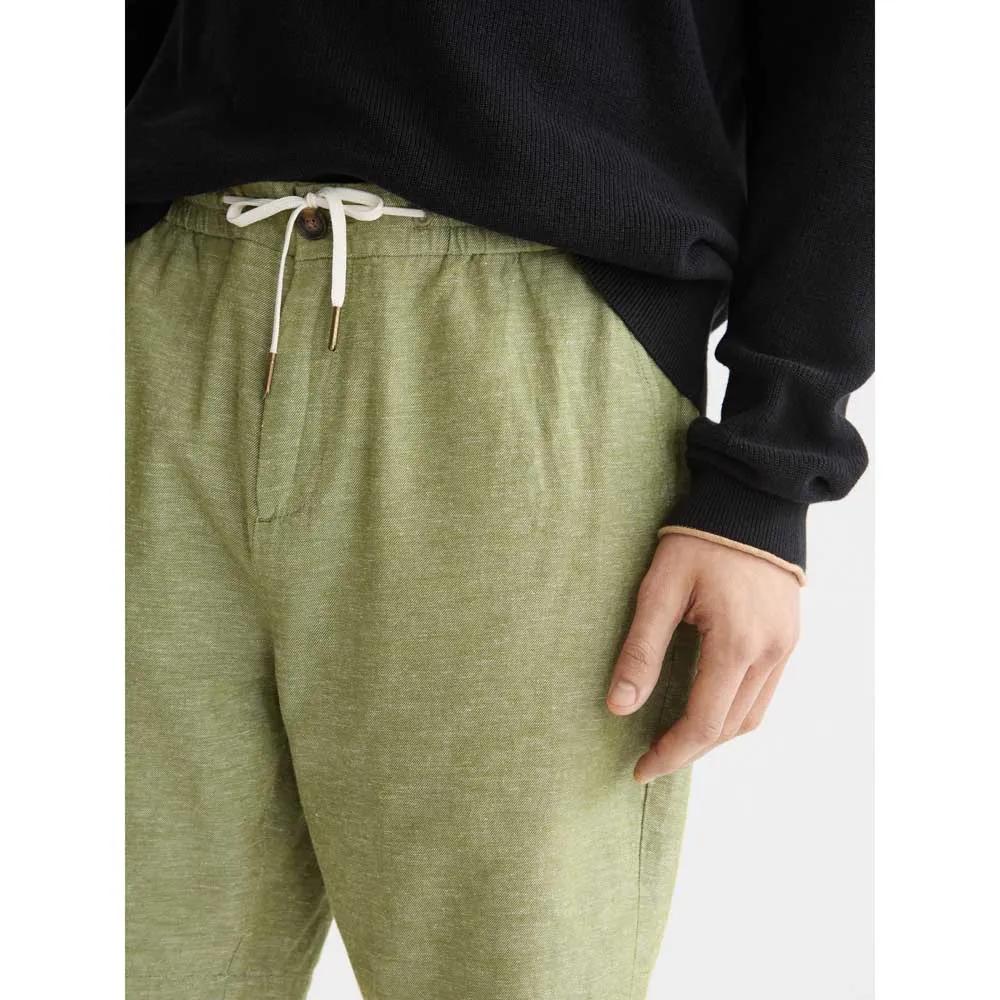 Scotch & Soda Свитер с V-образным вырезом Regular Fit Linen