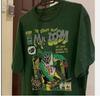 26 MF Doom T-Shirt Retro 90er Hip Hop Rap Tour Waldgrün T-Shirt Doom Unisex T-Shirt