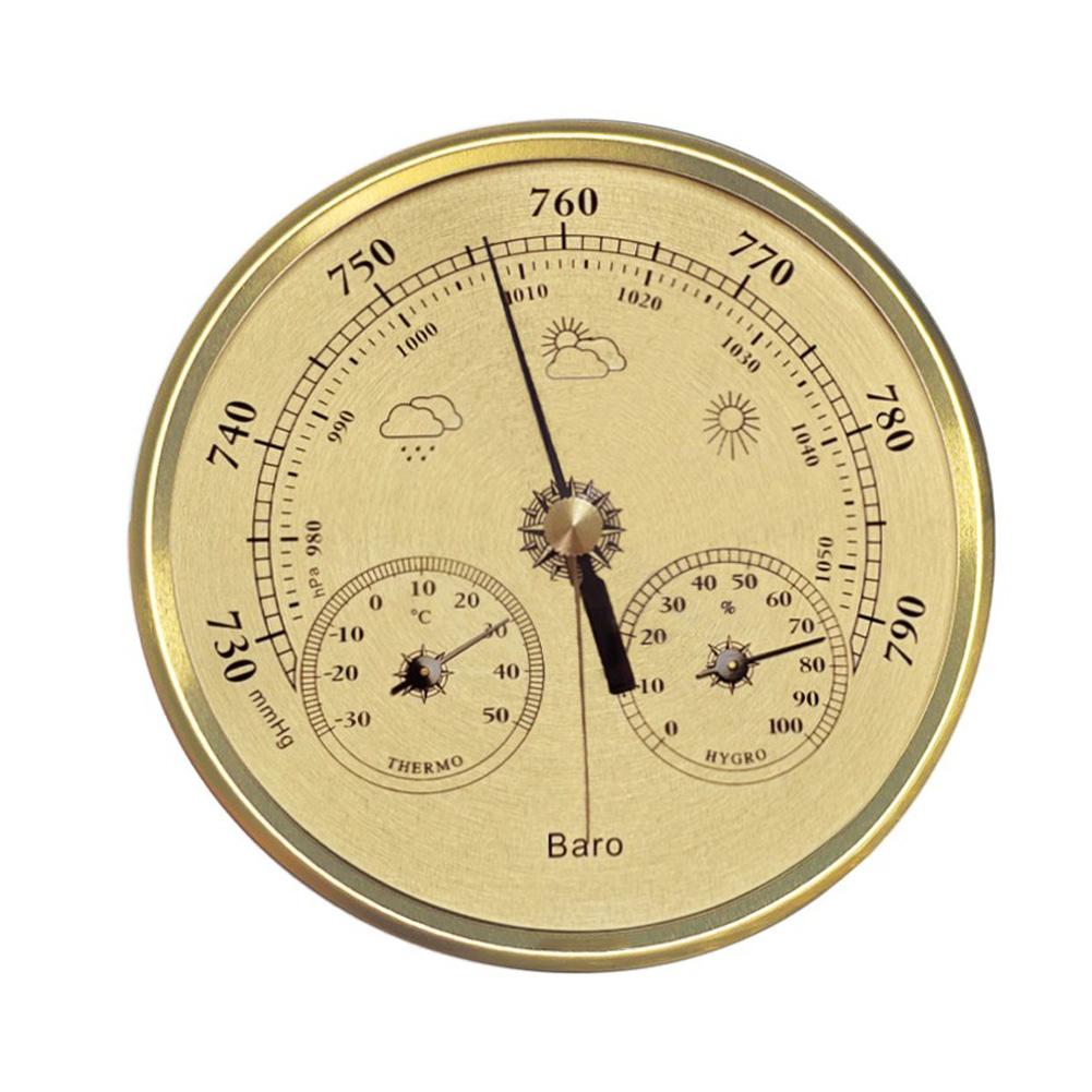 No Battery Operation Weather Station Accuracy 2C 5 RH 5hPa Mechanical Analog Display Weather Station Thermometer