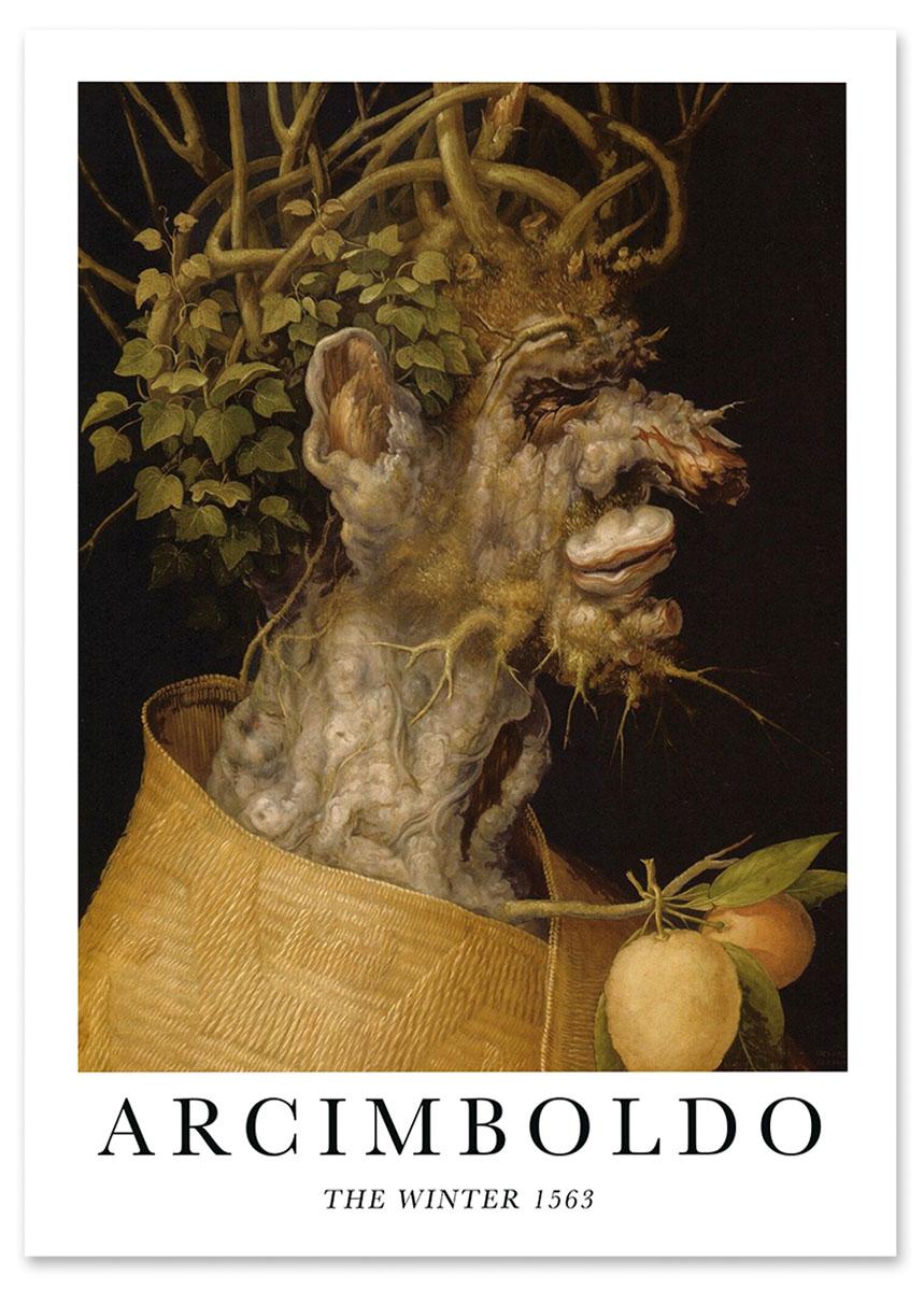 

Plakat giuseppe archimboldo the winter 30x40 cm