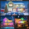 Smart Permanent Outdoor Lights RGB LED Smart Eaves Lights Fairy Lights IP67 Waterproof Eave Lighting for House Roof Christmas