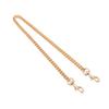 Handbag Chain Strap Metal Shoulder Crossbody Replacement Strap Chain with Buckles Bag Chain Strap with Faux Pearl Extension Chain for Ladies Purse