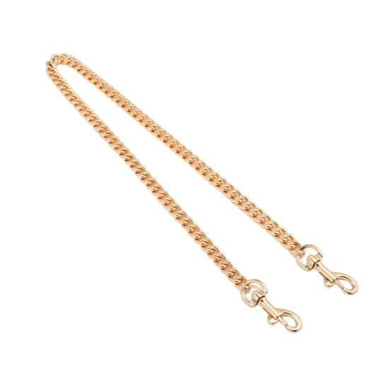Handbag Chain Strap Metal Shoulder Crossbody Replacement Strap Chain with Buckles Bag Chain Strap with Faux Pearl Extension Chain for Ladies Purse