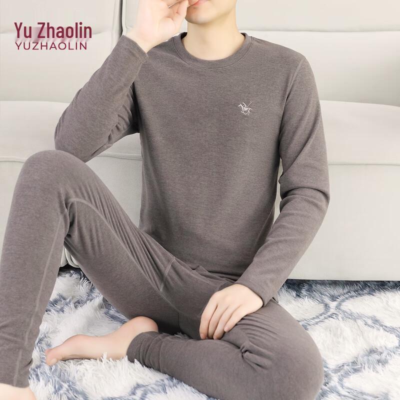 

YUZHAOLIN Men s Thickened Thermal Underwear Set XL