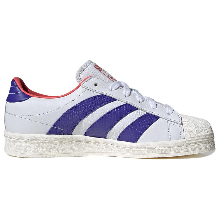 Adidas Originals Superstar 82 Low Top Sneakers Men Sneakers White Blue IE3054
