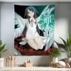 Horror Novel The Song Of Saya Hanging Bohemian Tapestry Hanging Tarot Hippie Wall Rugs Dorm Wall Hanging Home Decor