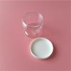 150ml Round Facial Mask Cream Box with White Plastic Cover