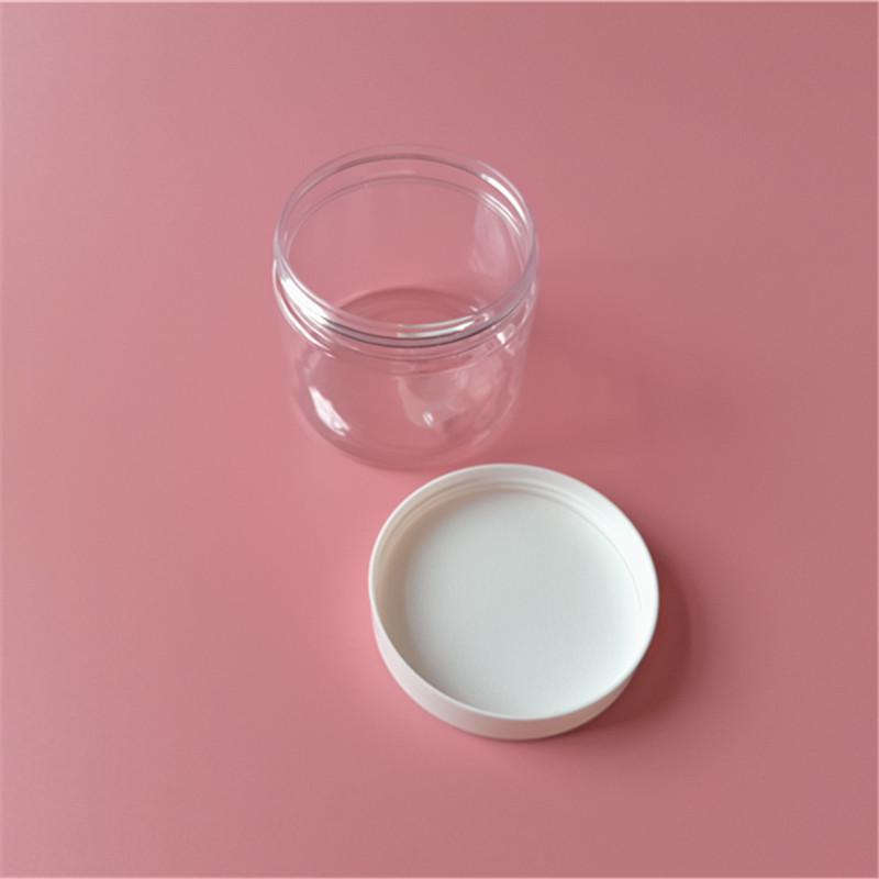 150ml Round Facial Mask Cream Box with White Plastic Cover