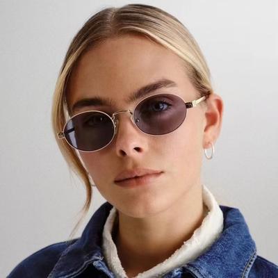 Oval Designer Sunglasses Women Men UV400 Protection High Quality Sun Glasses for Driving Travelling