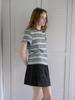 Elssibeui Soft Cotton Mini Skirt_Black