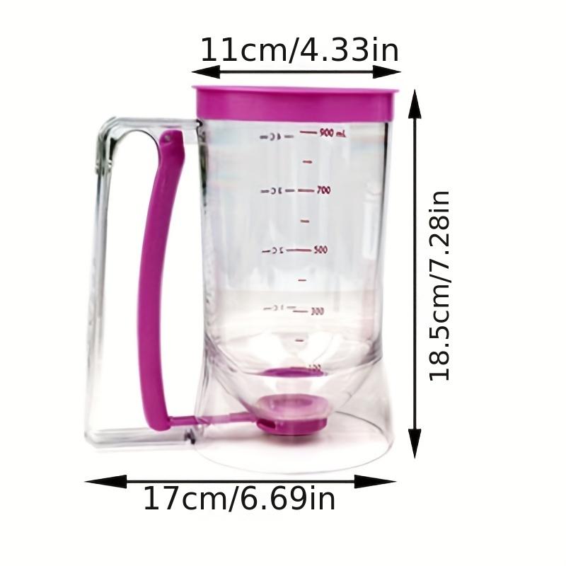 1pc Flour Dispenser Flour Handheld Funnel Liquid Divider Cup Cake Special