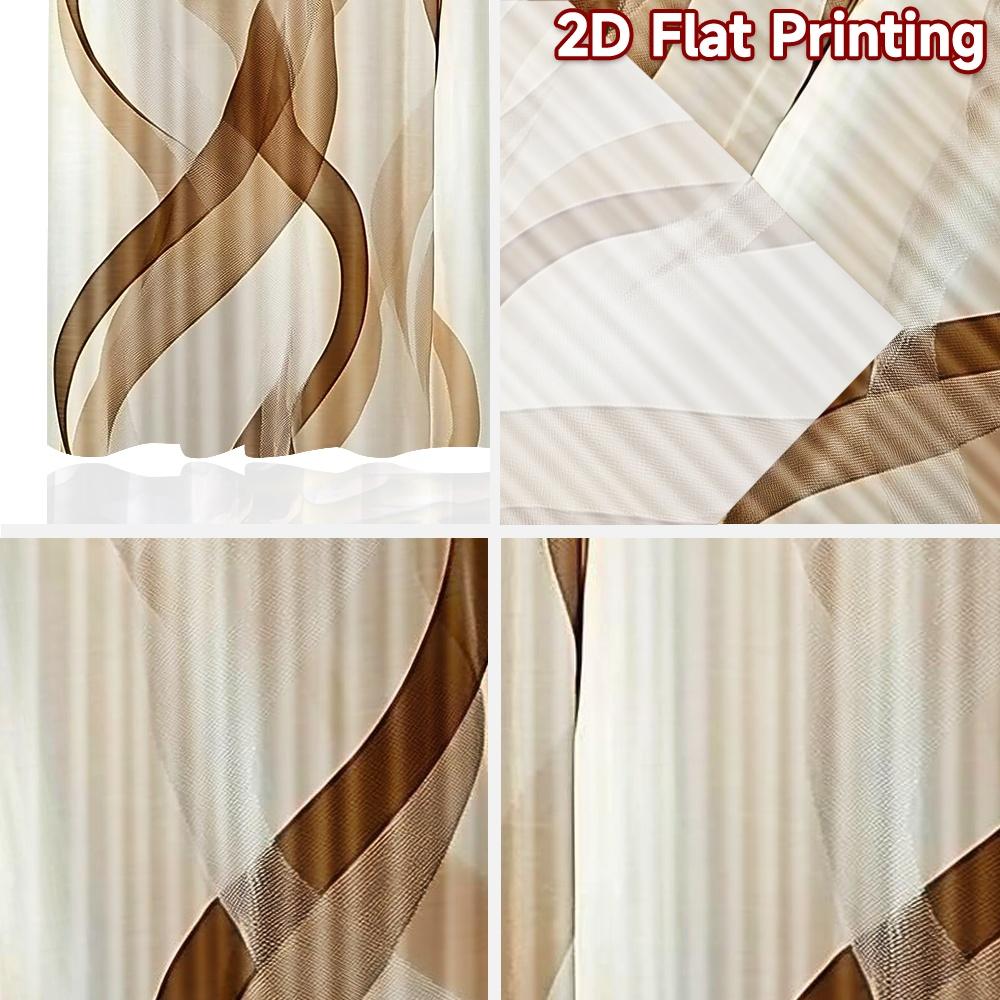 2D flat Photography Backdrop Popular Background cloth Brown Waves 100% Polyester Vibrant Reunion Perfect for Suitable for