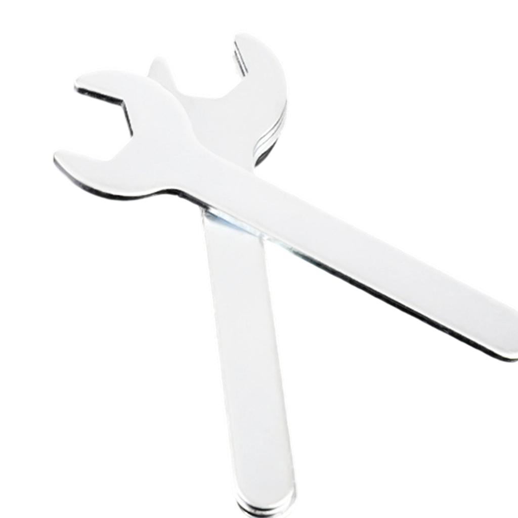 Schlanker verzinkter Maulschlüssel mit ergonomischem Griff Flacher Schlüssel für enge Stellen und sicheren Schraubengriff