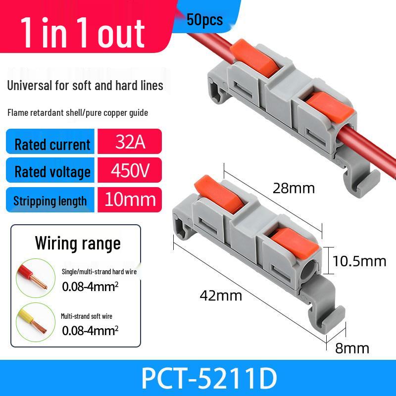 Compact Multi-Input/Output Quick Connector Terminal