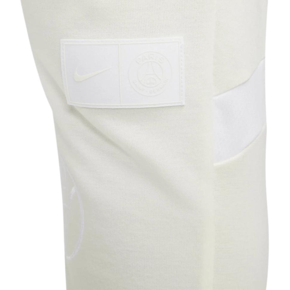 Nike Paris Saint-Germain Einfarbig Bestickt Kordelzug Bündchen Jogginghose Damen Unterteile Off-White DX5697-133