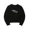 EEERRR Eeerrr Distorted Logo Raglan Long Sleeve (Black)