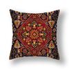 New Persian Carpet Pillowcase Holiday Decorative Pillow Short Plush Cartoon Print Sofa Pillow