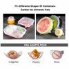 Silicone Lid - 12 PCS - Stretchable - Flexible - Reusable
