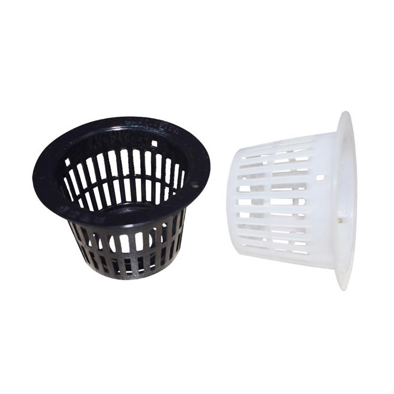 

Гидропонная подставка для беспочвенной посадки растений, сетчатый горшок для рассады, посадочный горшок, фиксатор корней, гидропонная корзина белый