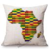Traditional African Ethnic Trial Geometric Pattern Africa Map Nordic Sofa Throw Pillow Case Home Decorative Sofa Cushion Cover