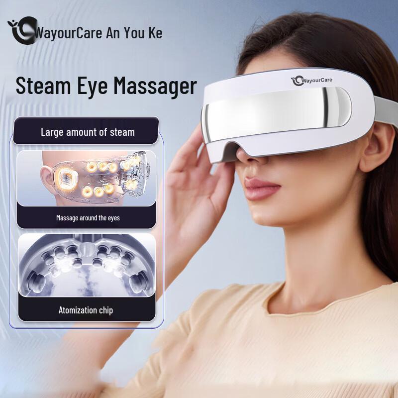 WayourCare Heated Vibrating Eye Massager