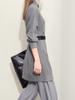 Women Cardigan Autumn New Casual V-neck Button Solid Coat with Belt Fashion Loose Long Sleeve Female Top Winter