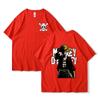 Monkey D Luffy One Piece TShirt Men Summer Straw Hat Pirate Character Graphic Short Sleeve Streetwear Loose Fit Anime Fan Tee