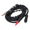 Double Needle 8 Core Balanced OCC Silver Plated Audio Cable for Sennheiser HD600 HD580
