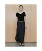 Diaepeocheo Bo H Line Skirt Gray (Ta6427A073)